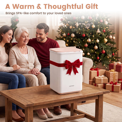 Heated Towel Warmer with Timer and Auto Shut-Off, 20L