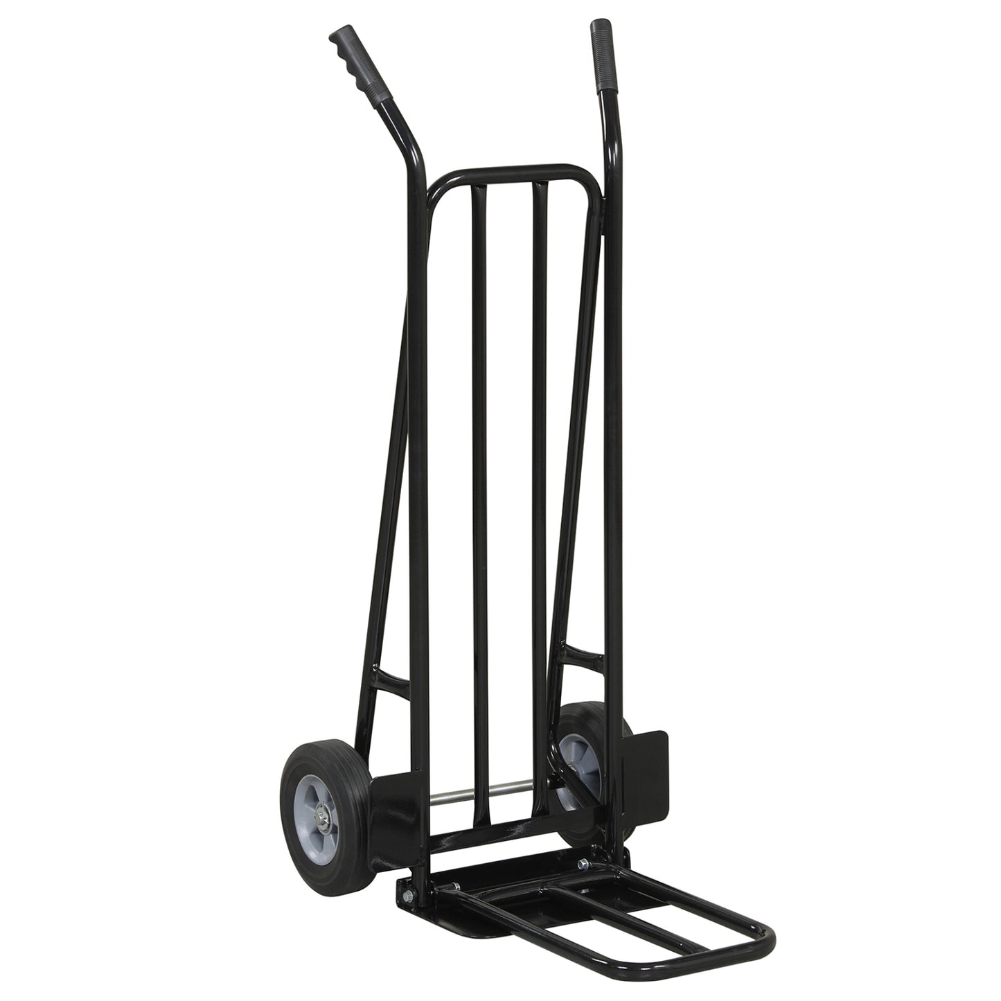 Heavy Duty Hand Truck Dolly with Dual Foldable Nose Plates