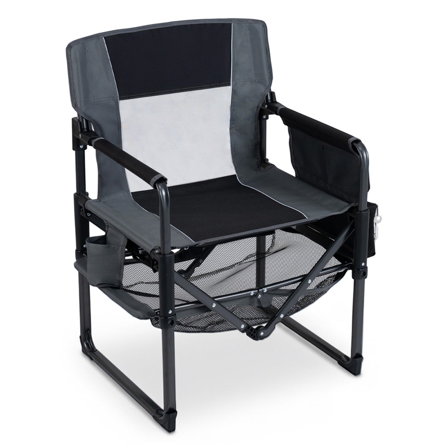 Camping Chair Heavy Duty with Cup Holder and Storage
