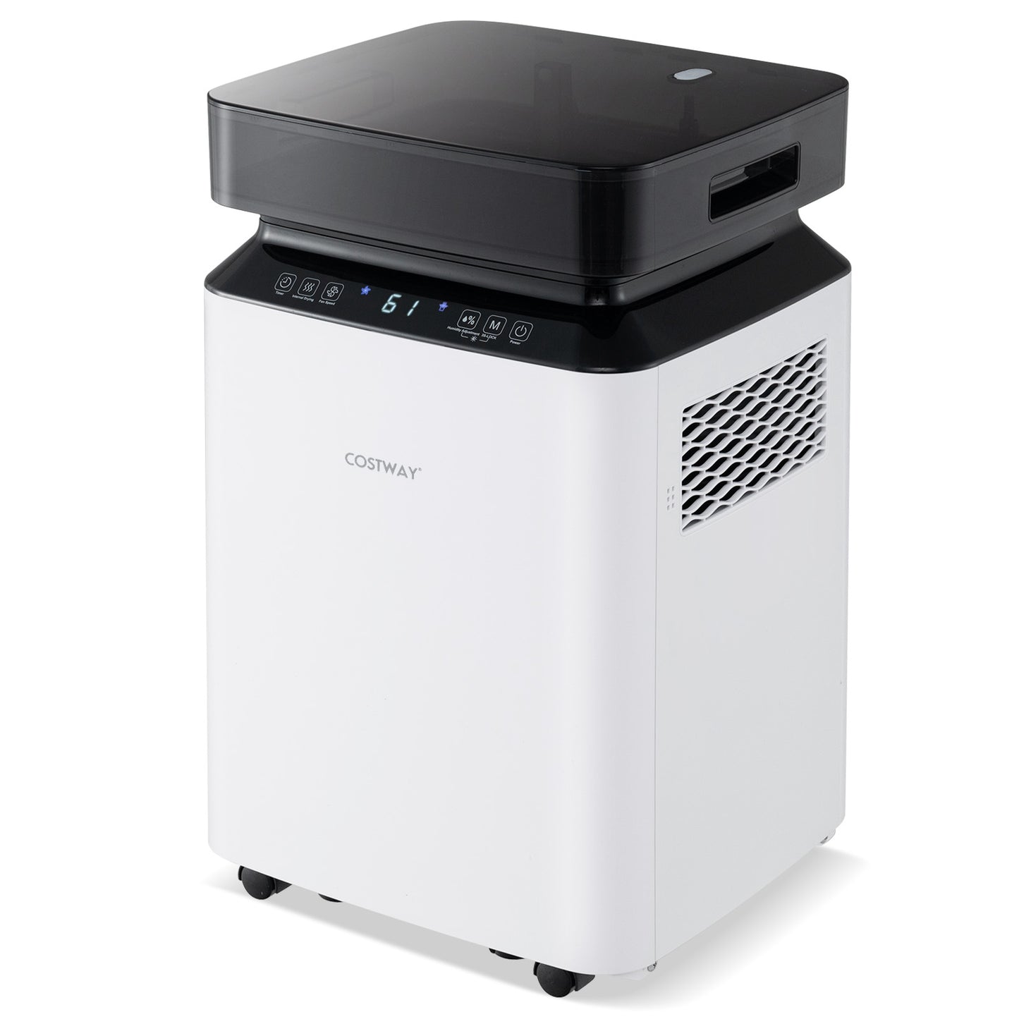 70/90 Pint 4500/6000 Sq. Ft Dehumidifier with Continuous and Auto Mode