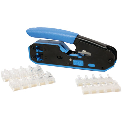 IDEAL Data/Voice RJ45/RJ11 Crimp Tool Kit for CAT-3/5E/6