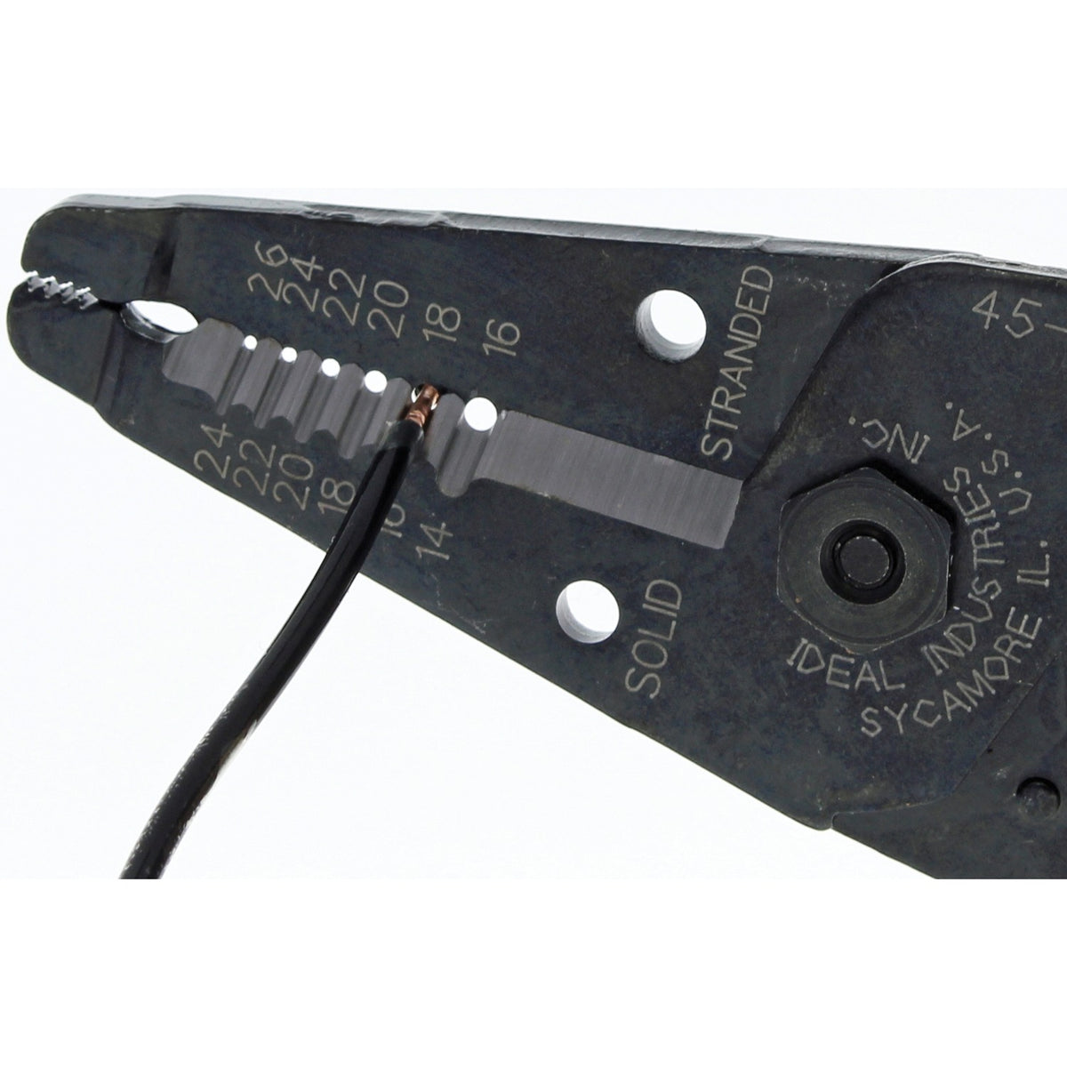 IDEAL T-Stripper Wire Stripper for 14-24 AWG Solid & 16-26 AWG Stranded - view 2