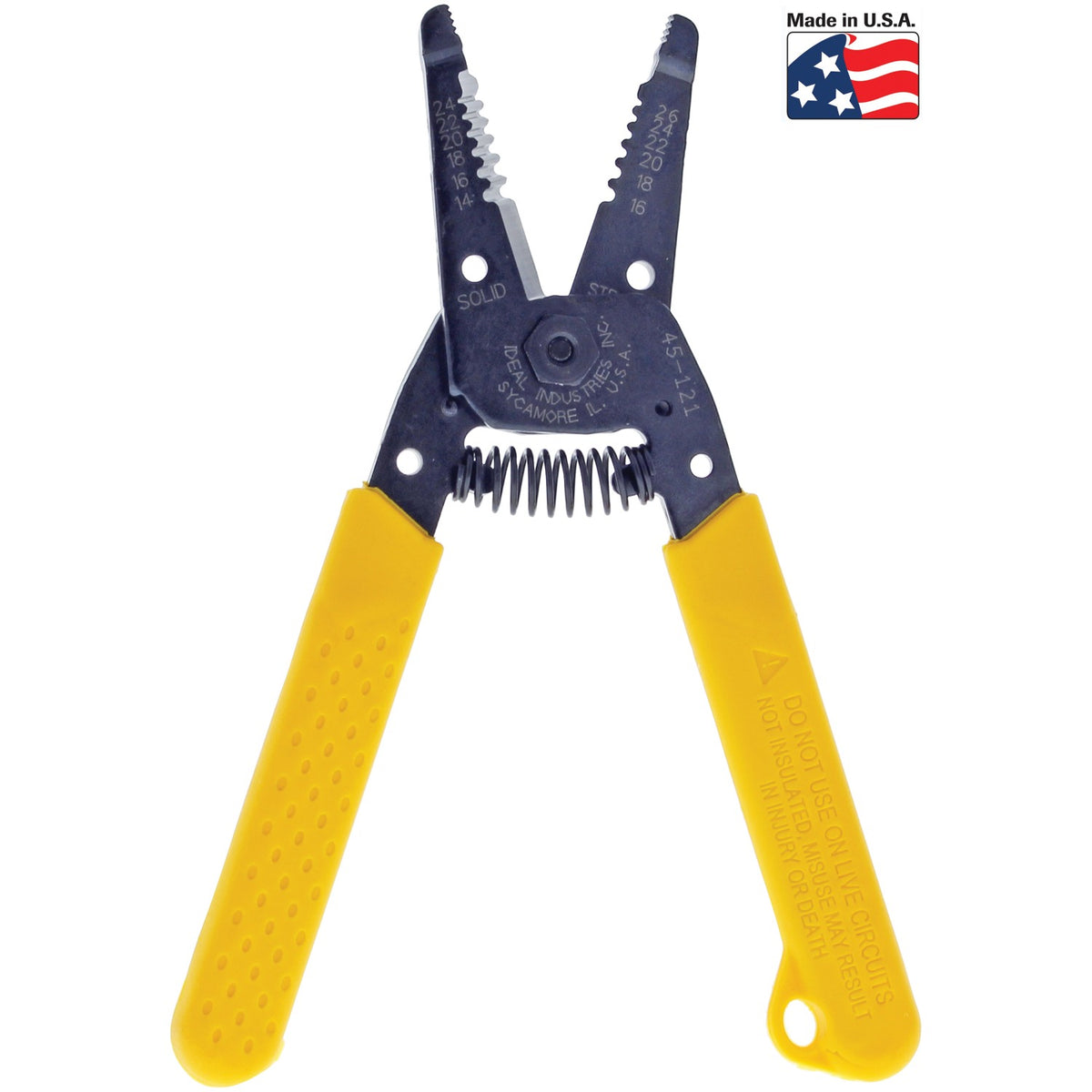 IDEAL T-Stripper Wire Stripper for 14-24 AWG Solid & 16-26 AWG Stranded - view 7