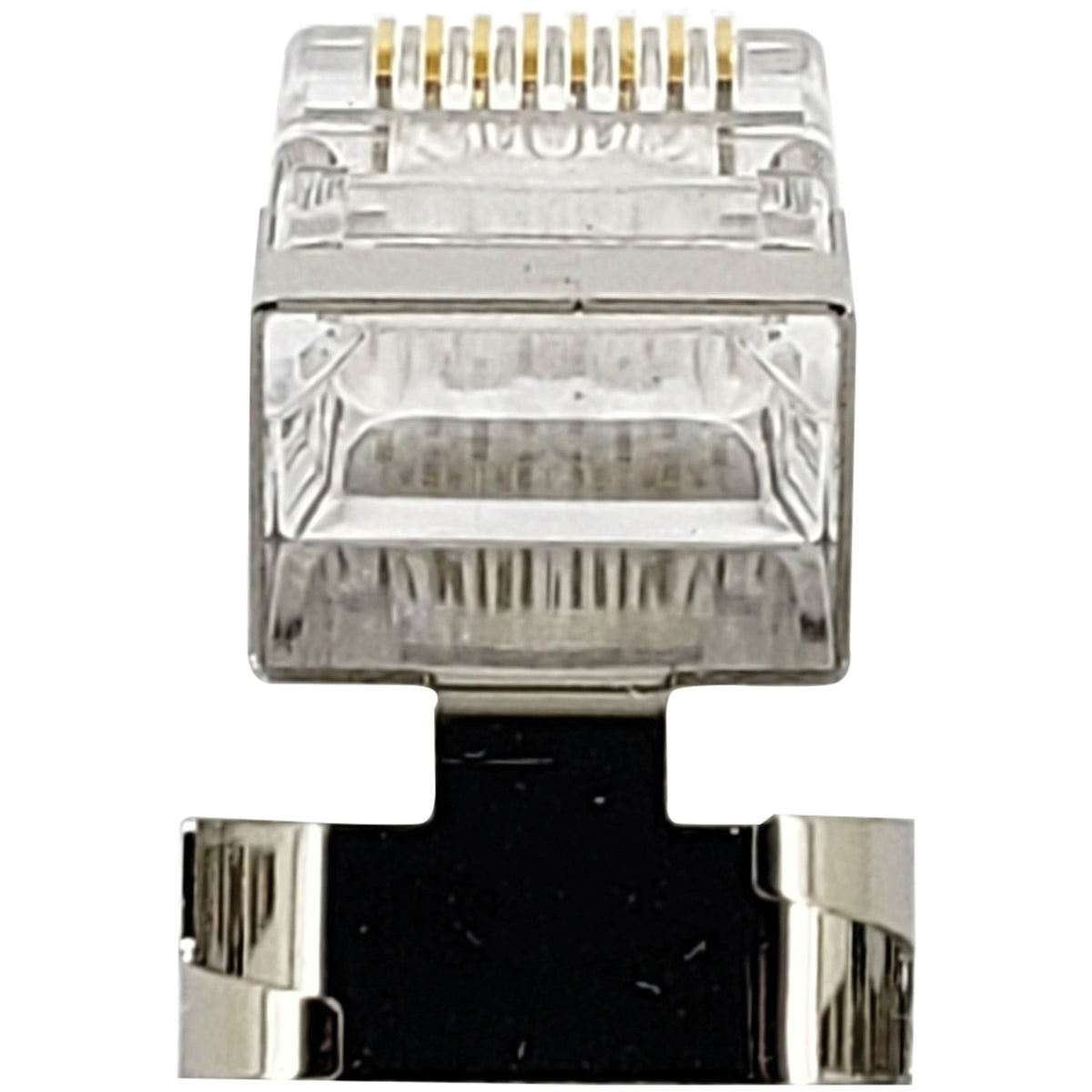 IDEAL Shielded Feed-Thru CAT-6A/6/5E RJ45 Modular Plugs, 25 Pack - view 2