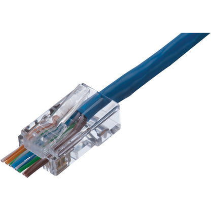 IDEAL Feed-Thru CAT-5E RJ45 Modular Plugs, 100 Pack - view 10