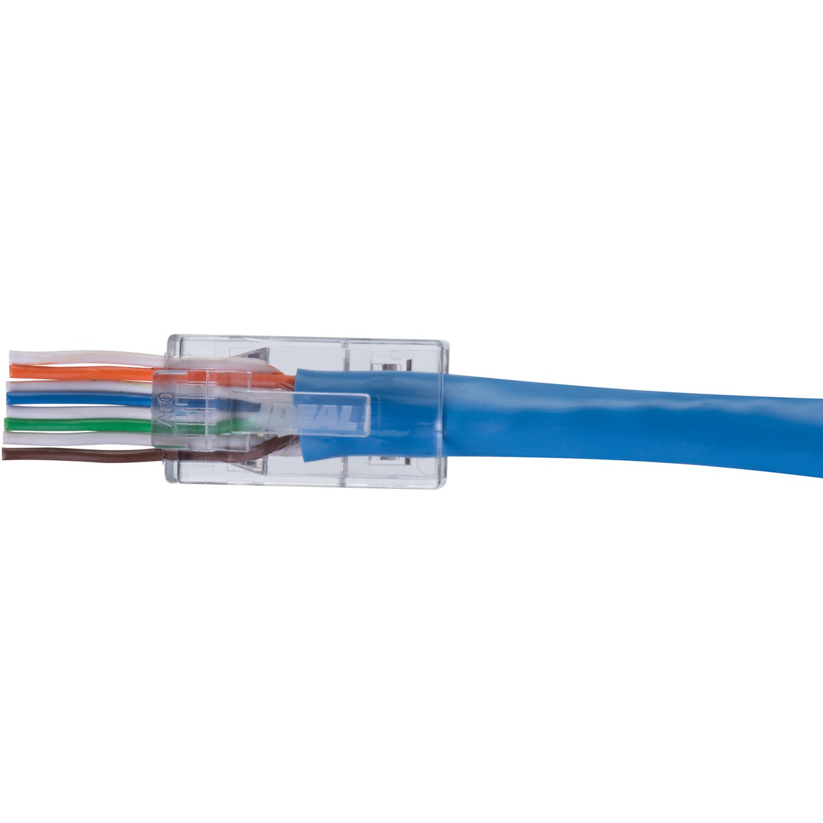 IDEAL Feed-Thru CAT-6 RJ45 Modular Plugs, 50 Pack - view 4