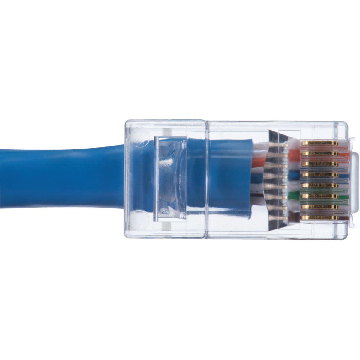 IDEAL Feed-Thru CAT-6 RJ45 Modular Plugs, 100 Pack