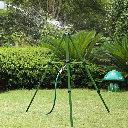 Impact Sprinkler on Tripod Base Set of 2 with 360 Degree Rotation-L
