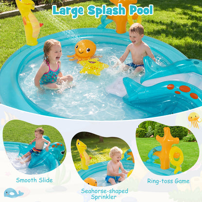 Outdoor Children Summer Water Park for Backyard and Garden