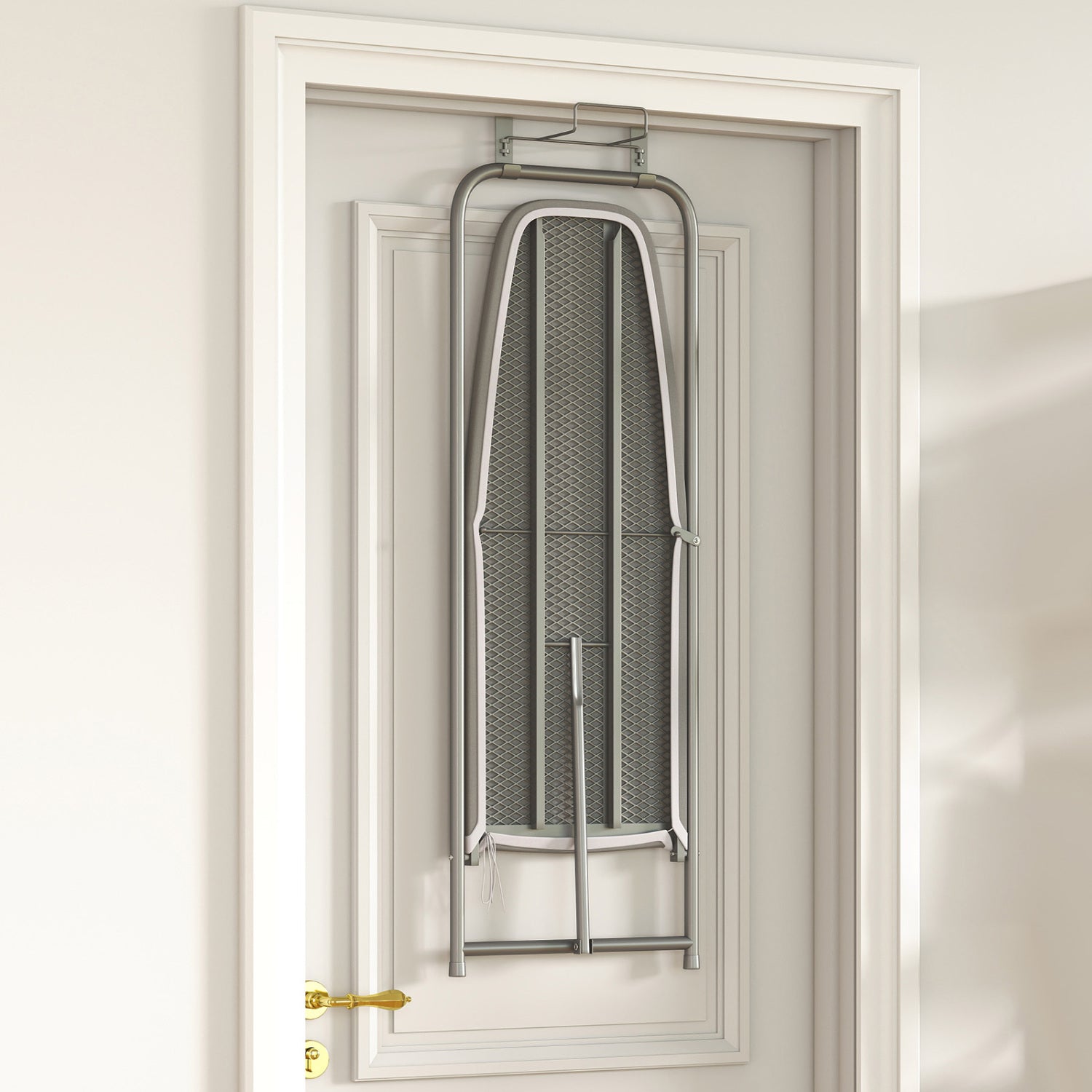 Ironing Board Space-Saving Metal Hanging Ironing Board
