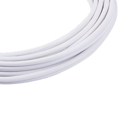 GE 6-Ft. 3-Outlet Polarized Indoor Extension Cord with Twist-to-Close Safety Covers, White - view 2