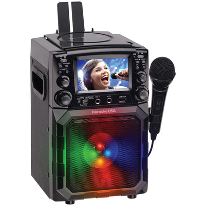 Karaoke USA Portable CDG/MP3G Karaoke Player with 4.3-In. Screen, Bluetooth & Battery - view 5