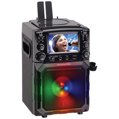 Karaoke USA Portable CDG/MP3G Karaoke Player with 4.3-In. Screen, Bluetooth & Battery - view 6