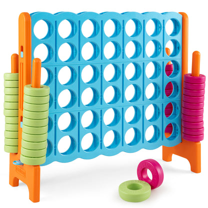 Jumbo 4-to-Score Game Set 3.5FT Tall Oversized Outdoor Lawn Game