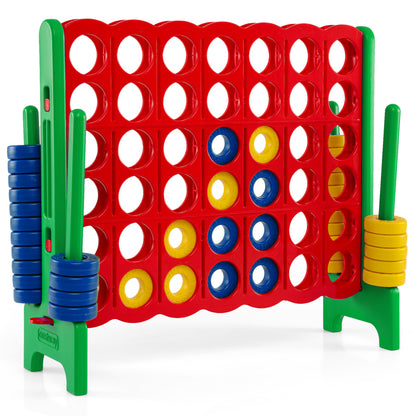 Jumbo 4-to-Score Game Set 3.5FT Tall Oversized Outdoor Lawn Game