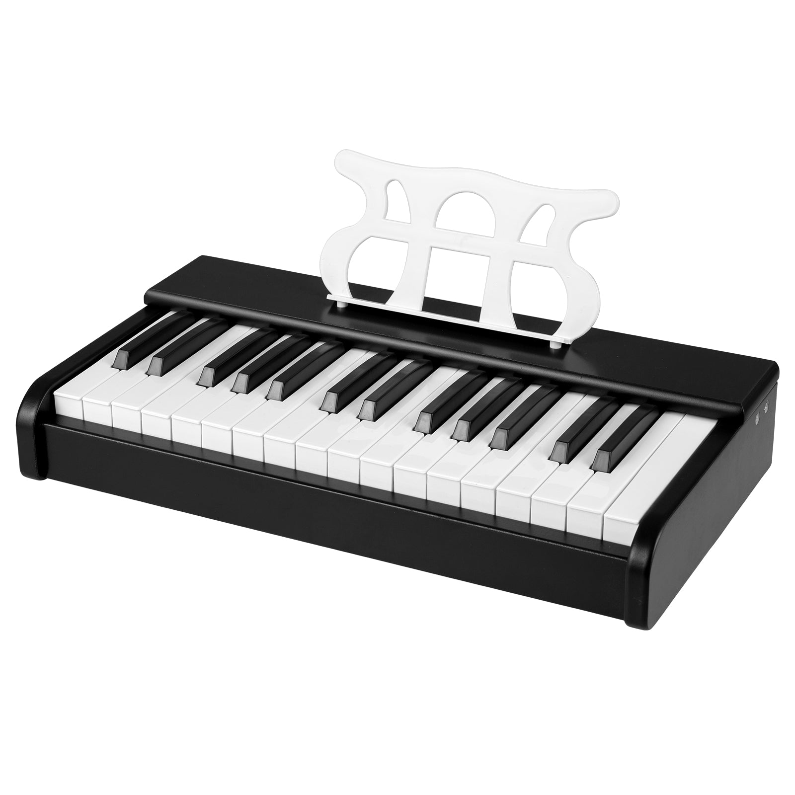 Kids Piano Keyboard 30 Keys Digital Piano with Music Stand for 3+ Years Old Beginners-Black