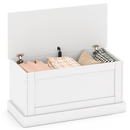 Rattan Nightstand with Charging Station and Storage Shelf for Bedroom
