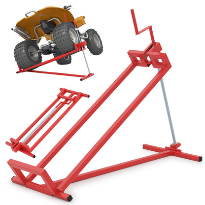 Lawn Mower Lift Jack Riding Mower Lift-Red