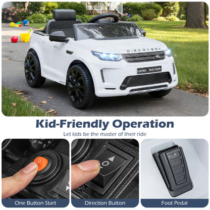 Licensed Land Rover Kids Ride on Car 12V Battery Powered Kids Electric Car