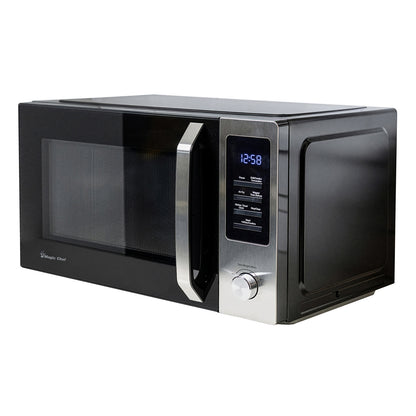 Magic Chef 1.0 Cu. Ft. 1,000W Countertop Microwave with Air Fryer, Convection & Grill, Stainless