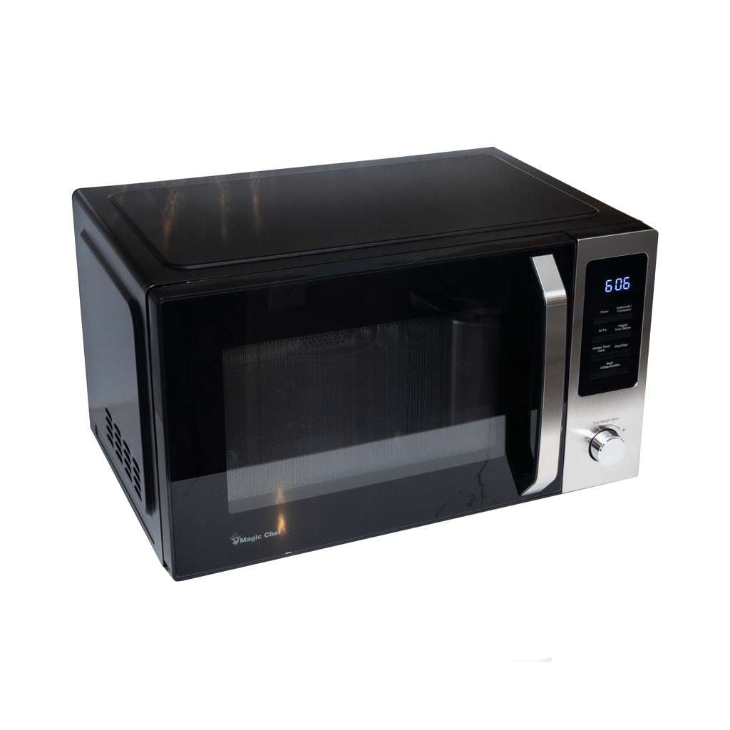 Magic Chef 1.0 Cu. Ft. 1,000W Countertop Microwave with Air Fryer, Convection & Grill, Stainless - view 4