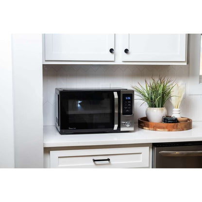 Magic Chef 1.0 Cu. Ft. 1,000W Countertop Microwave with Air Fryer, Convection & Grill, Stainless - view 6