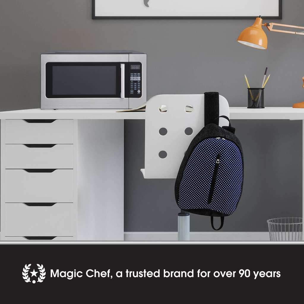 Magic Chef 2.2 Cu. Ft. 1,200W Countertop Microwave with Sensor Cook, Stainless - view 12