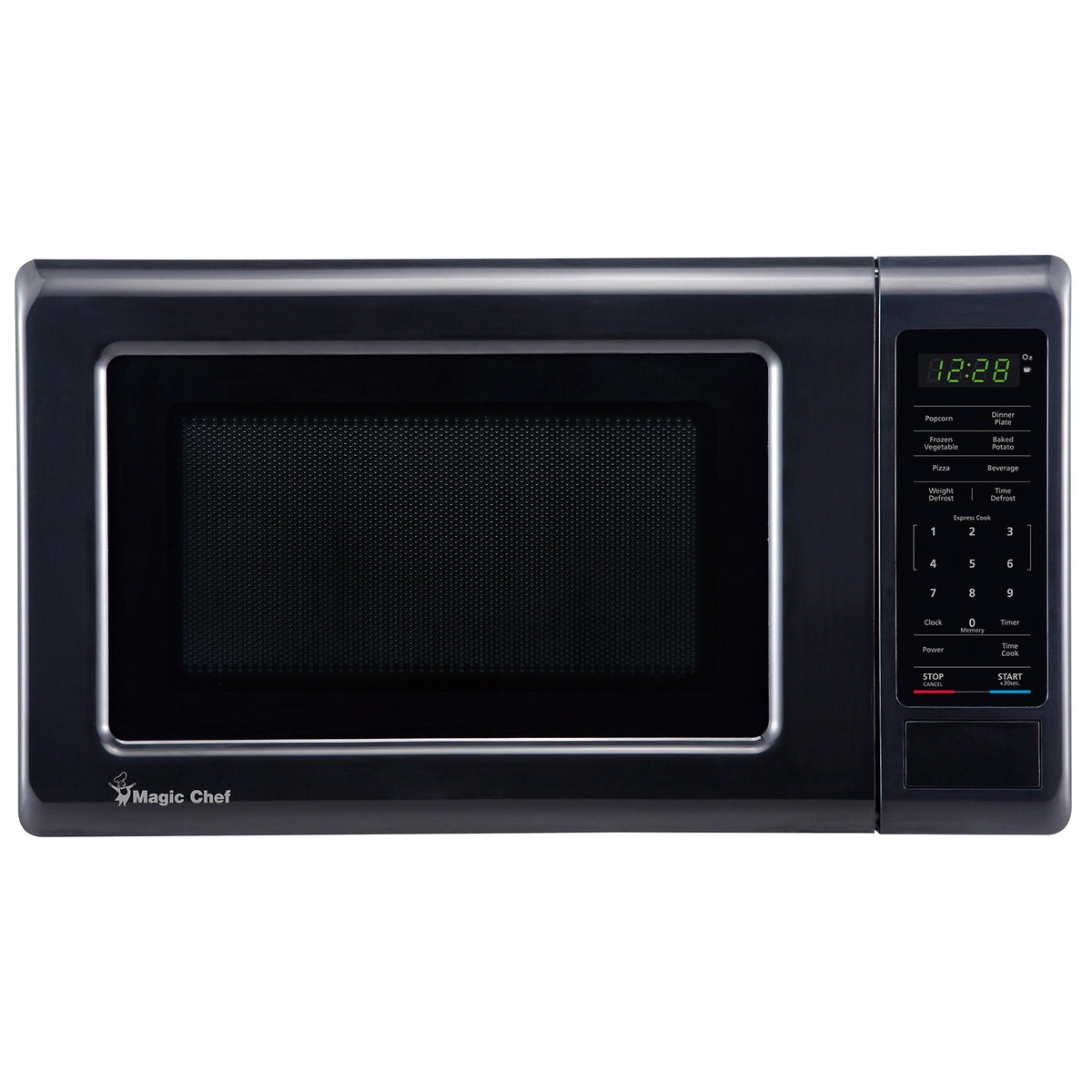 Magic Chef 0.7 Cu. Ft. 700W Countertop Microwave with Digital Touch Controls - Black