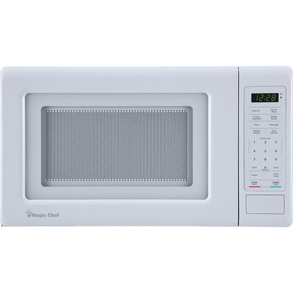 Magic Chef 0.7 Cu. Ft. 700W Countertop Microwave with Digital Touch Controls - White