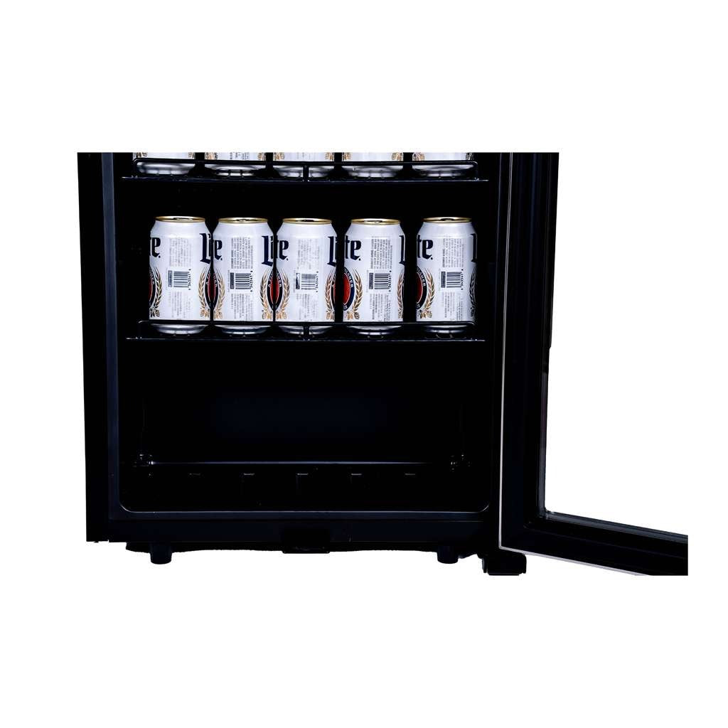 Magic Chef Commercial 2.1 Cu. Ft. 58-Can Glass-Door Beverage Cooler, Stainless - view 13