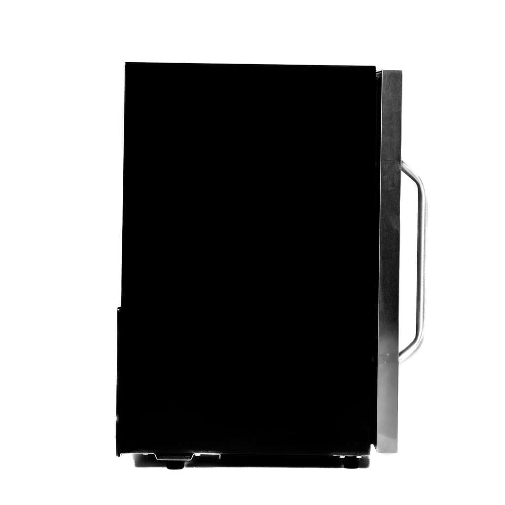 Magic Chef Commercial 2.1 Cu. Ft. 58-Can Glass-Door Beverage Cooler, Stainless - view 3