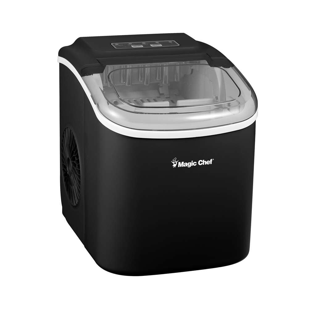 Magic Chef Portable Countertop Ice Maker, 27 Lb. per Day - Black - view 4
