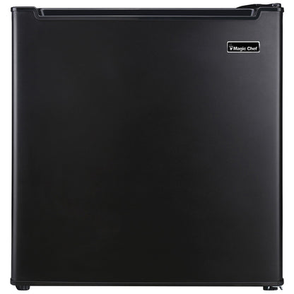Magic Chef 1.7 Cu. Ft. Compact Refrigerator with Freezer Compartment, Black
