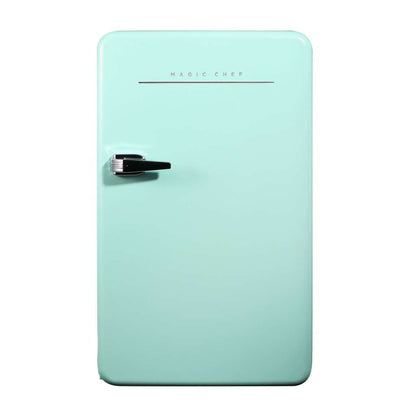 Magic Chef 3.2 Cu. Ft. Retro Mini Fridge with Chrome Handle - Mint Green - view 2