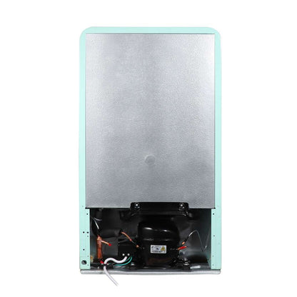 Magic Chef 3.2 Cu. Ft. Retro Mini Fridge with Chrome Handle - Mint Green - view 7