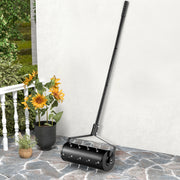 18/21 Inch Manual Lawn Aerator with Detachable Handle-18 inches