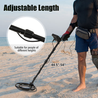 Metal Detector with Backlit LCD Display and Advanced DSP Chip