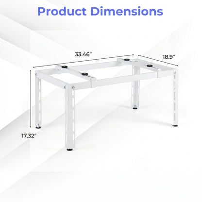 Mini Split Ground Stand Adjustable for 9000-36000 BTU Ductless Air Conditioners Heat Pump