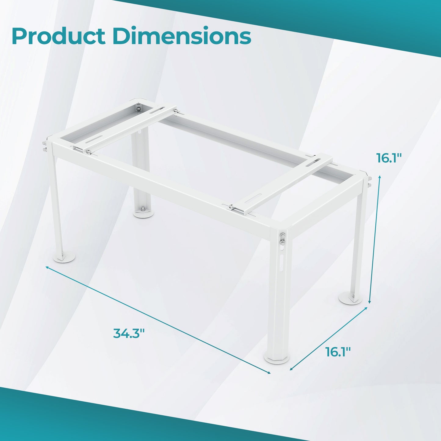 Mini Split Ground Stand for 9000-18000 BTU Ductless Air Conditioner