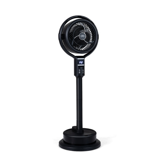 Misting Pedestal Fan Air Circulator with 90° Auto Oscillation Floor Standing Fan with 8 Speeds