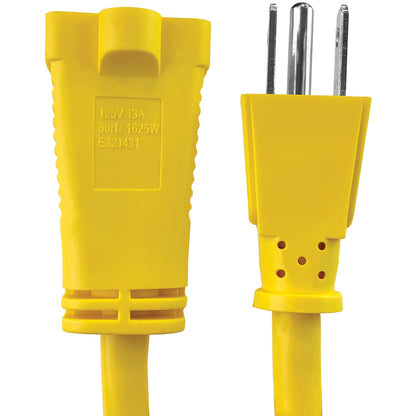Stanley 25-Ft. 16/3 Outdoor Grounded Extension Cord, Yellow - view 2
