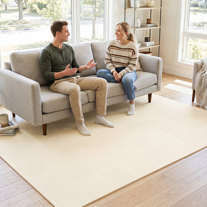 Interlocking Foam Floor Tiles 36-Pack with Borders
