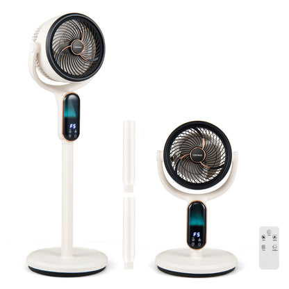 Oscillating Pedestal Fan with Remote and 8 Speeds
