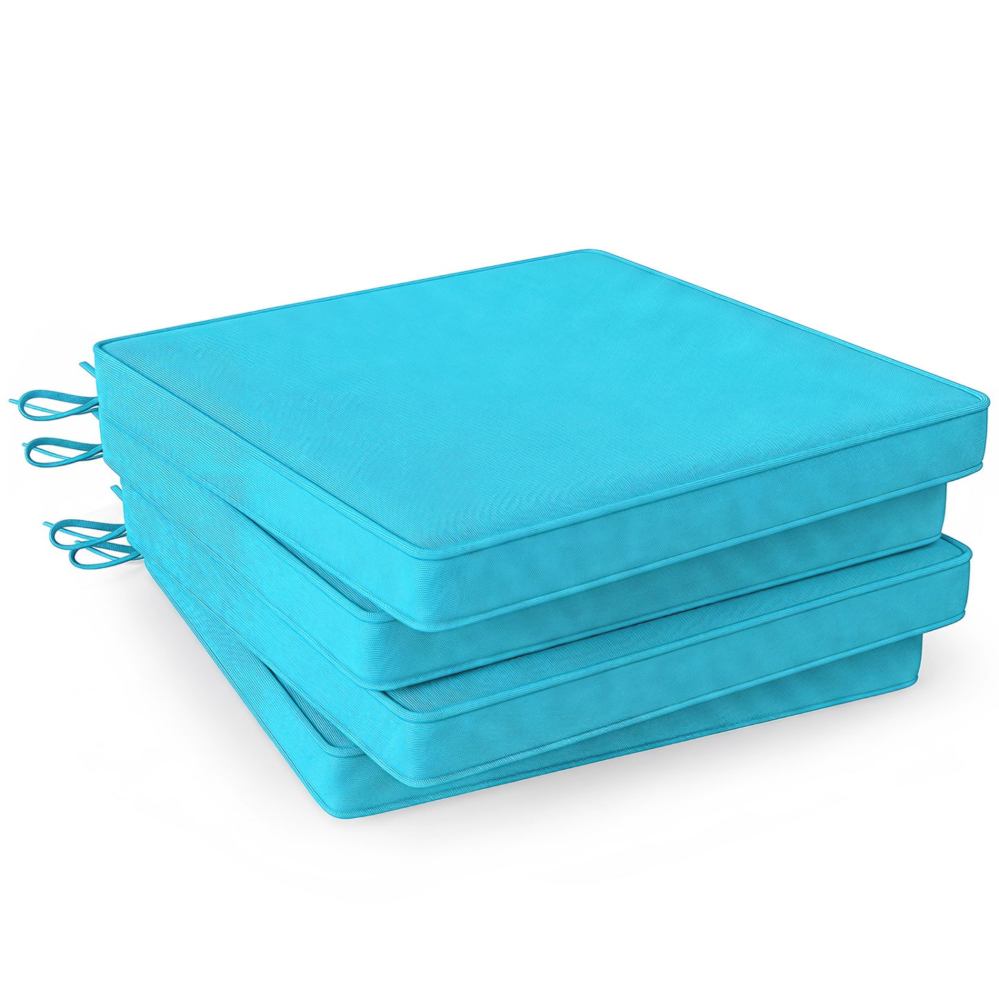 Outdoor Chair Cushions Set of 4 - Waterproof Olefin 20x20
