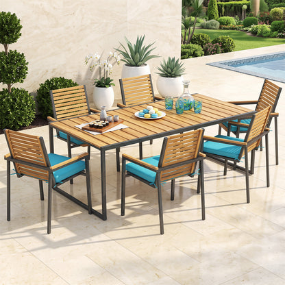 Outdoor Chair Cushions Set of 4 - Waterproof Olefin 20x20