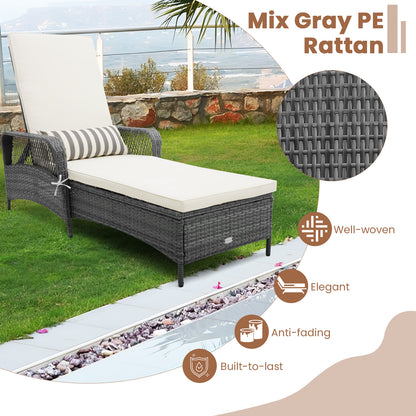 Outdoor Chaise Lounge Chair