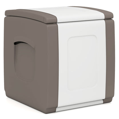 Outdoor Deck Box with Lid for Packages and Garden