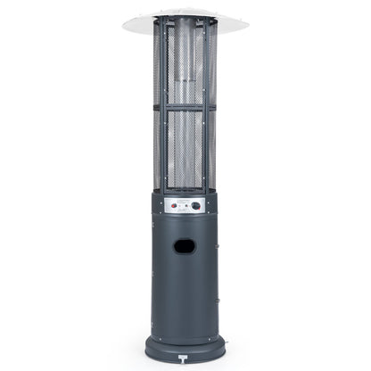 Propane Patio Heater with Glass Tube & Tilt Protection