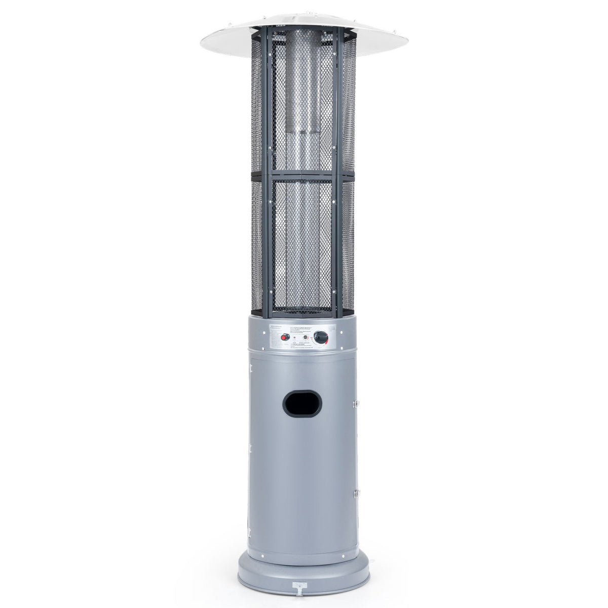 Propane Patio Heater with Glass Tube & Tilt Protection
