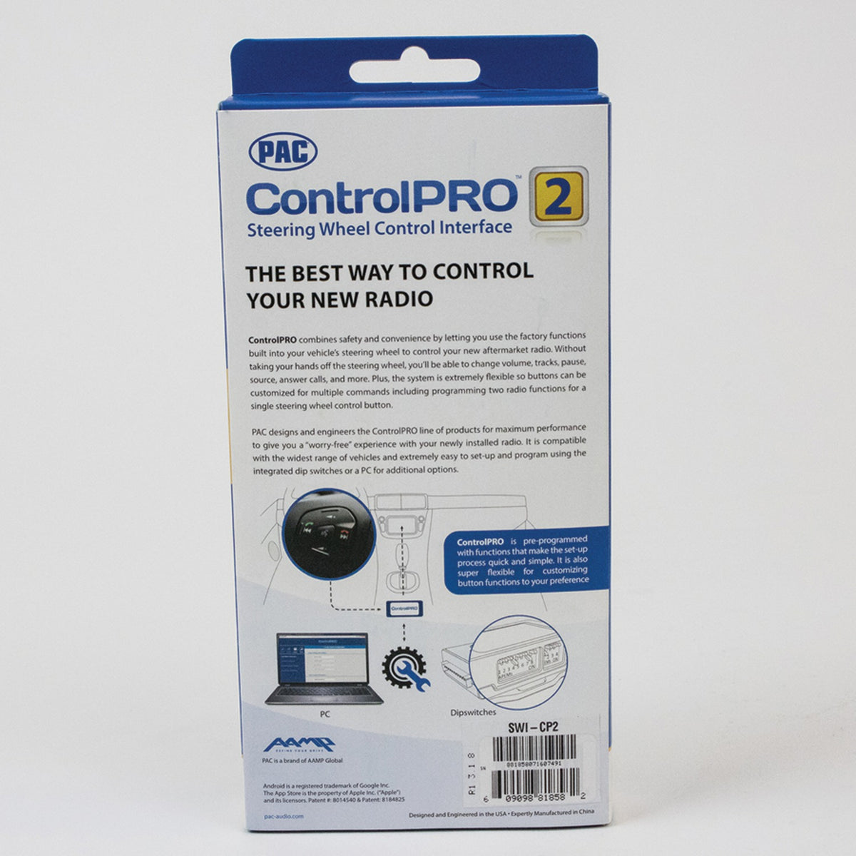 PAC ControlPRO2 Universal Analog/CANbus Steering Wheel Control Interface - view 8